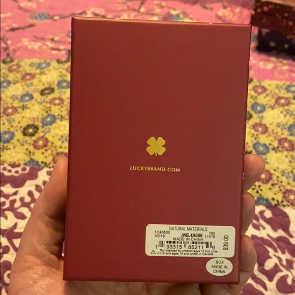 COPY - NWTs Lucky Brand silver hamsa faith necklace - Picture 2 of 3